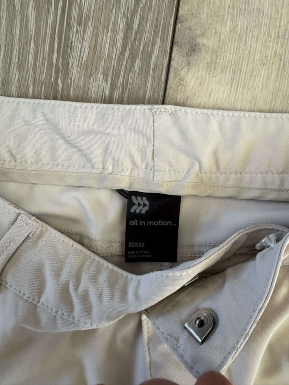 all in motion Cream Slim Casual Pants - Picture 3 of 3